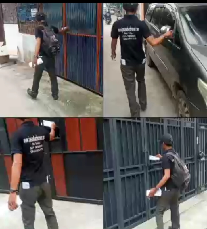 metode door to door penyebaran brosur di perumahan