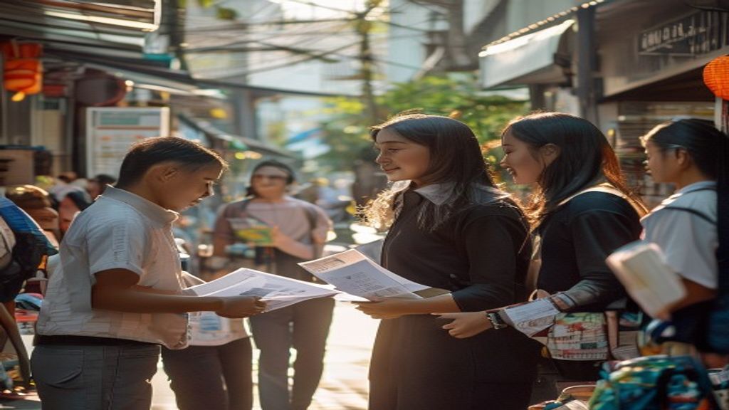 Jasa sebar brosur Jagakarsa profesional dan terpercaya