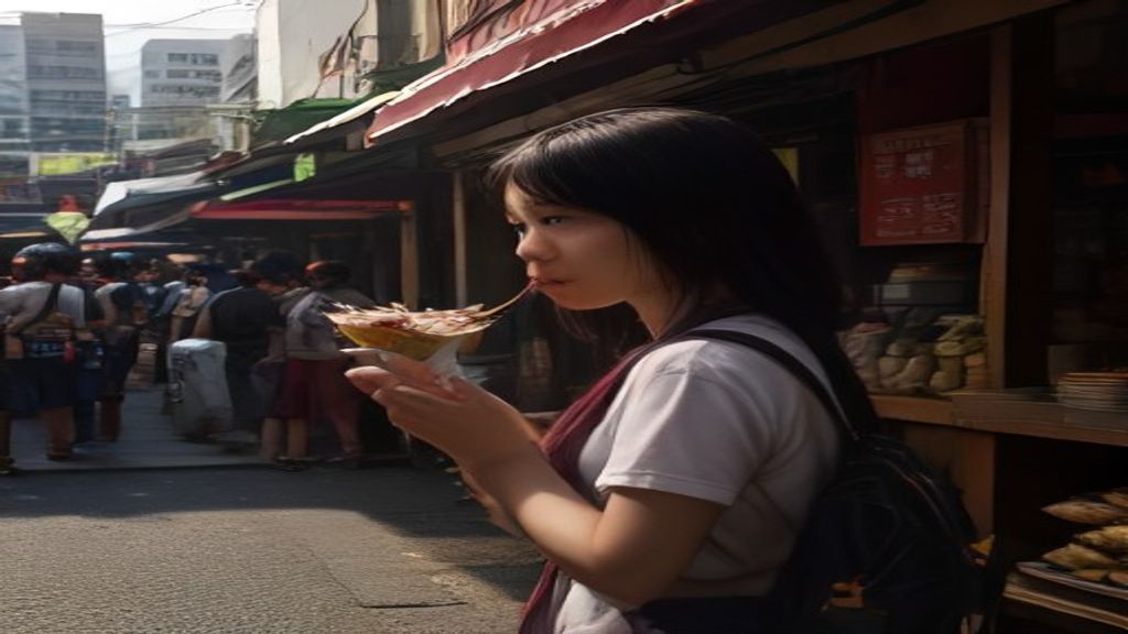 Restoran mewah dengan dekorasi elegan dan makanan lezat