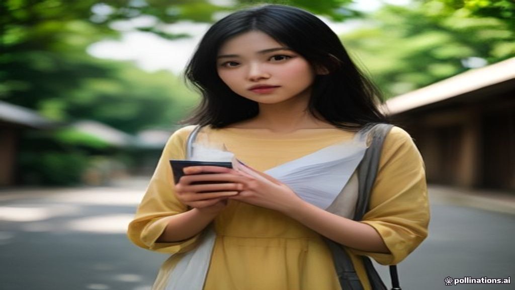 Model promosi berjalan di Human Billboard Serpong, menampilkan iklan kreatif di trotoar kota.