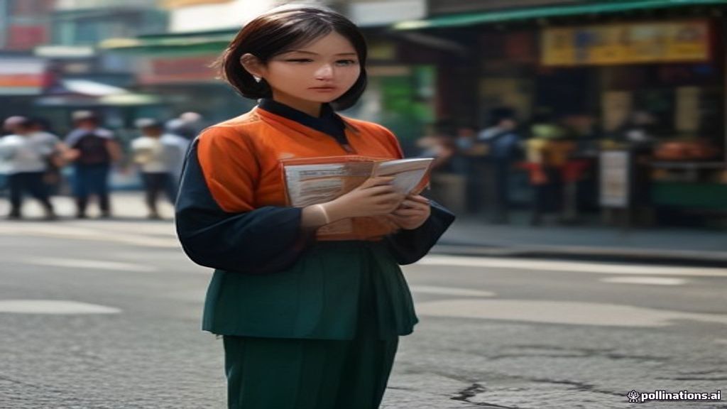 SPG profesional mempromosikan produk di event Kalideres dengan senyum ramah dan seragam brand