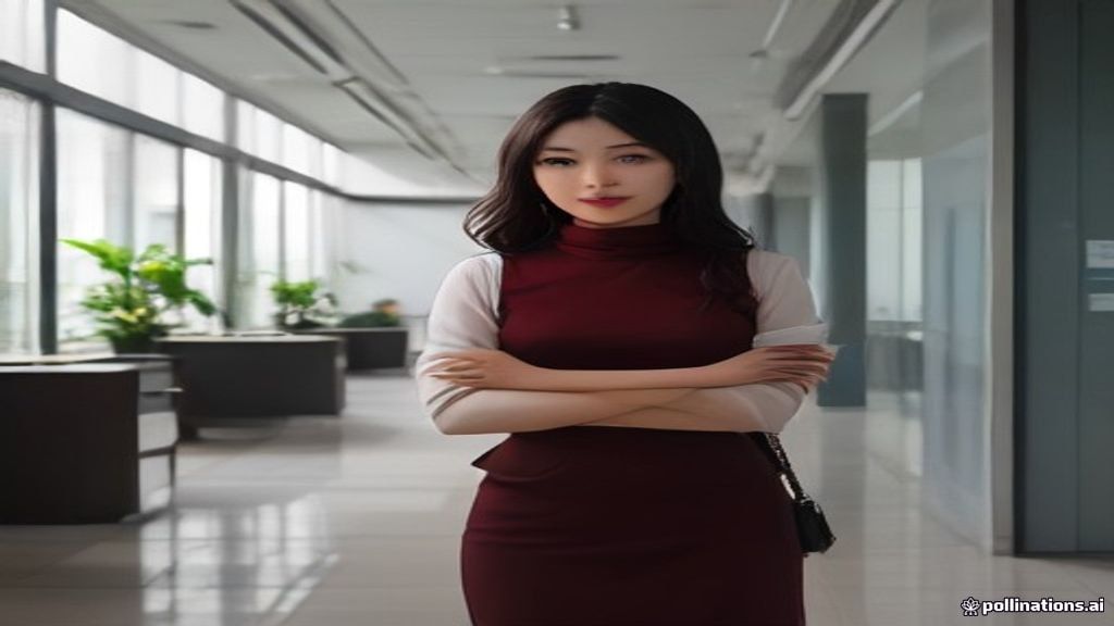 SPG profesional melayani pengunjung di event Serpong dengan seragam elegan