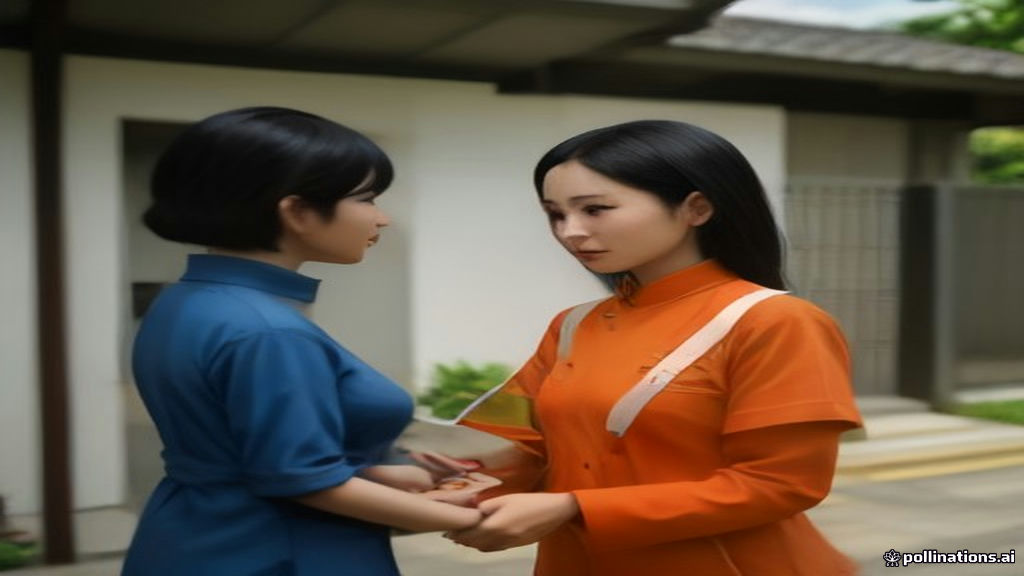 Tim profesional sedang melakukan distribusi flyer promosi bisnis secara langsung di kawasan strategis Bekasi Barat.