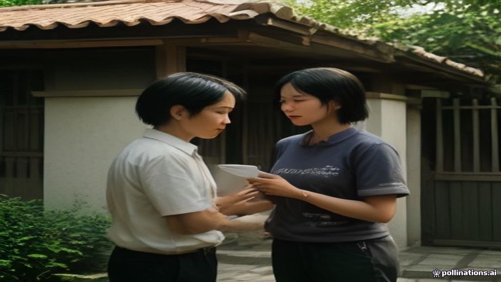 Kurir sedang melakukan distribusi flyer promosi bisnis di kawasan Kebon Jeruk Jakarta Barat.