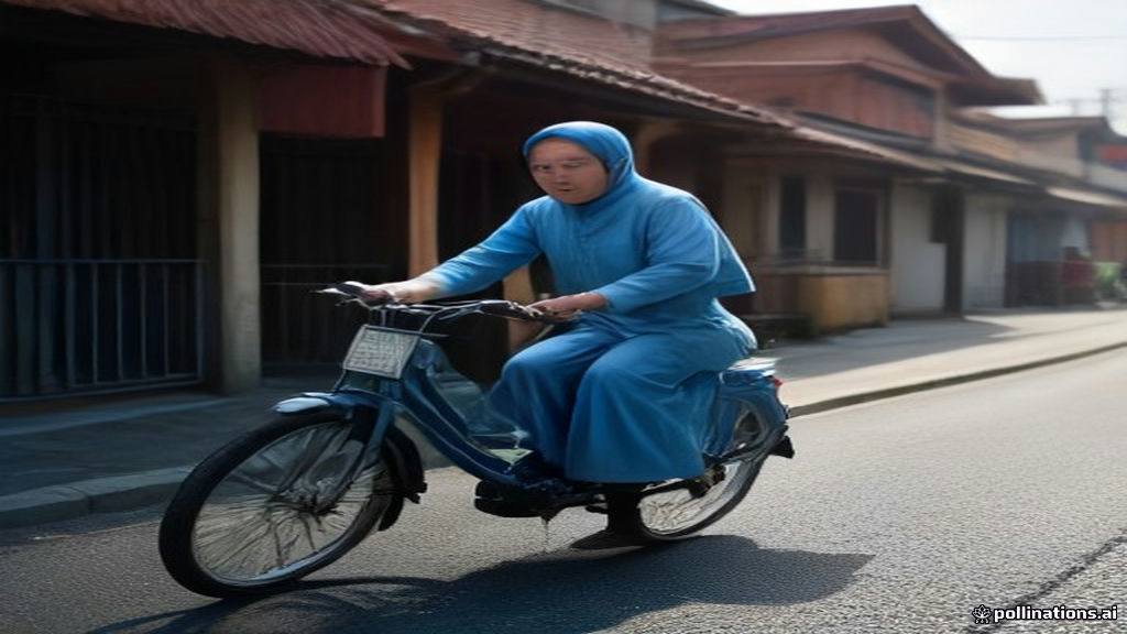 Iklan keliling sepeda efektif menjangkau pelanggan di kawasan padat Bekasi Barat